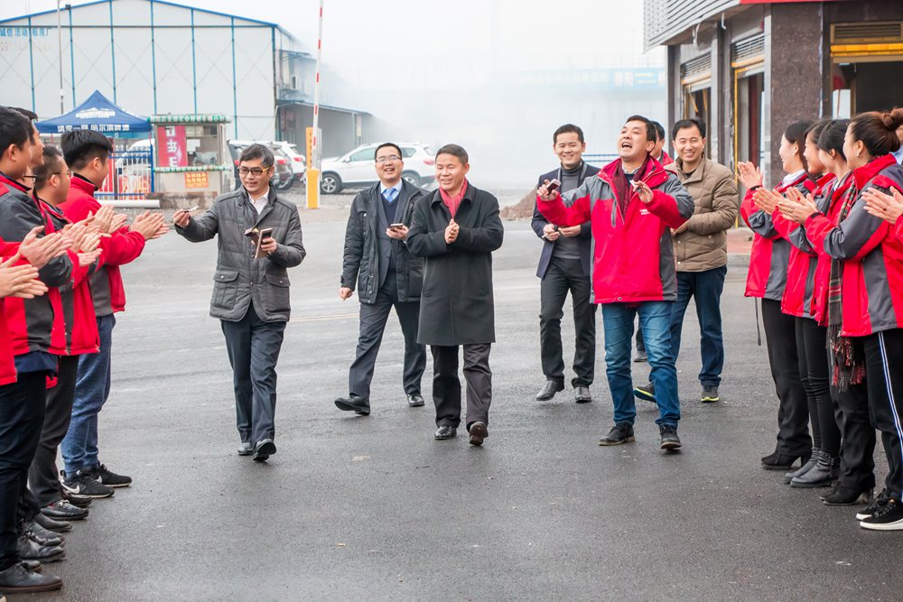 天嬌集團開工大吉！讓我們擼起袖子加油干！