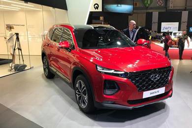 日內(nèi)瓦車(chē)展：實(shí)拍現(xiàn)代全新格越，追求實(shí)用性的SUV